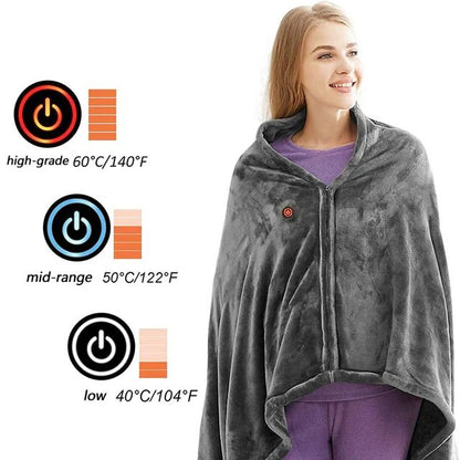 Shoppe Spot™️ - Heated Blanket Shawl