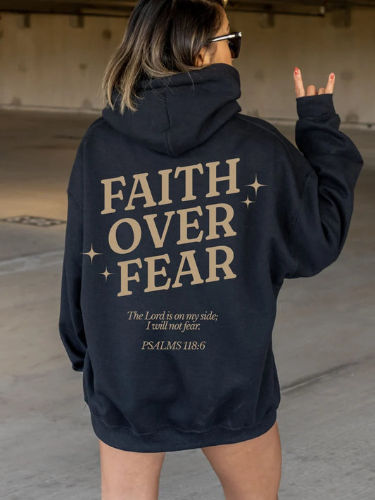 SHOPPE SPOT™️- Faith Over Fear Hoodie