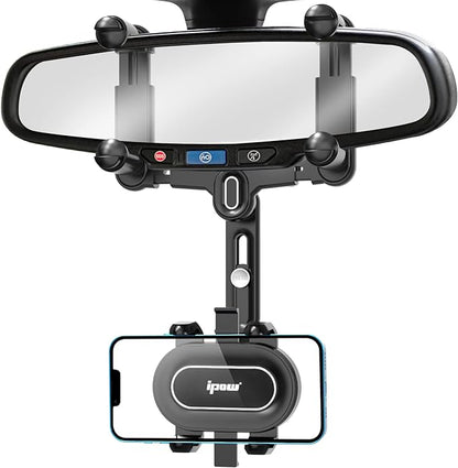 Shoppe Spot™️- 360°Rotatable and Retractable Phone Holder for Car