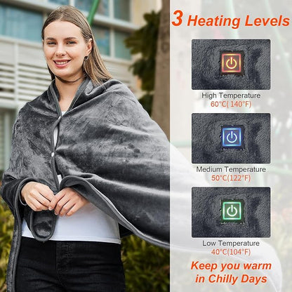 Shoppe Spot™️ - Heated Blanket Shawl